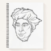 David Hume Notebook Notitieboek (Voorkant)