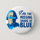 David Hume Shade of Blue Button (Voorkant)