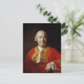 David Hume van Allan Ramsay (1766) Briefkaart (Staand voorkant)