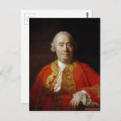 David Hume van Allan Ramsay (1766) Briefkaart (Voorkant / Achterkant)