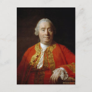 David Hume van Allan Ramsay (1766) Briefkaart