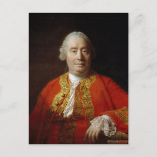 David Hume van Allan Ramsay (1766) Briefkaart