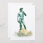 David in de wolken kaart (Voorkant / Achterkant)