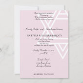 David in het roze joods kaart (Voorkant)