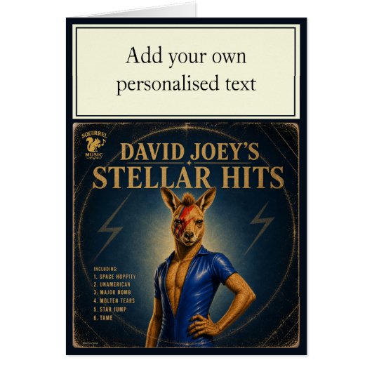 David Joey Album: een Parodie (Voorkant)