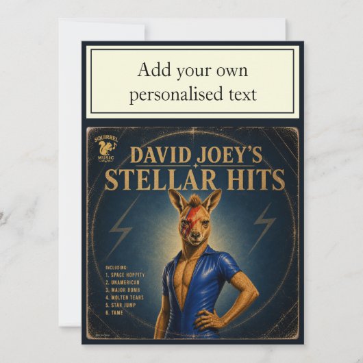 David Joey Album: een Parodie (Voorkant)
