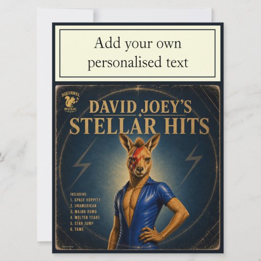 David Joey Album: een Parodie (Voorkant)
