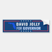 David Jolly voor gouverneur van Florida Bumpersticker (Voorkant)