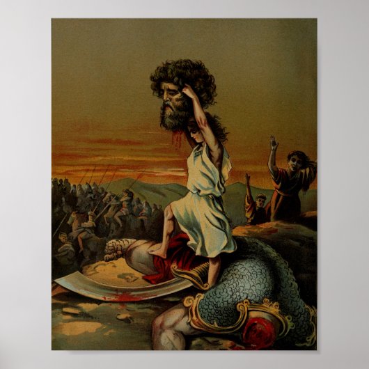 David King of Israel Poster (Voorkant)