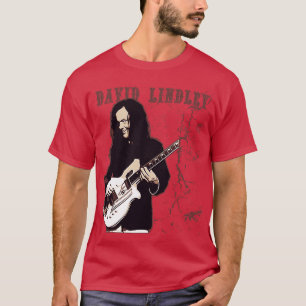 David Lindley Brown T-shirt
