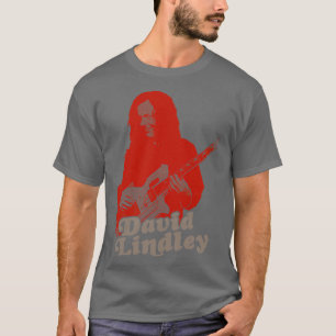 David Lindley Rock gitarist FanArt T-shirt
