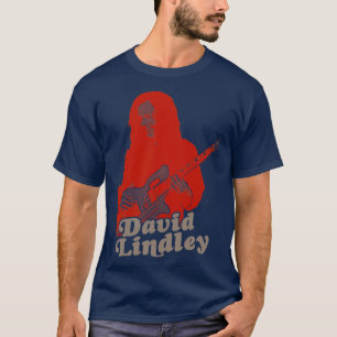 David Lindley Rock gitarist FanArt T-shirt