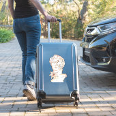 David - Line Drawing of man - Essense of Line Post Sticker (Koffer Insitu)