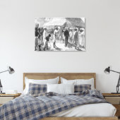 David Livingstone uit 'Hoe ik Livingstone vond' Canvas Afdruk (Insitu (Slaapkamer))