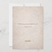 David Marquez Invitations Kaart (Achterkant)