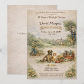 David Marquez Invitations Kaart (Voorkant / Achterkant)