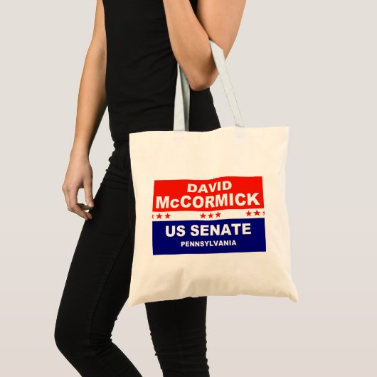 David McCormick US Senate Pennsylvania 2022 Tote Bag (Voorkant (product))