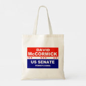 David McCormick US Senate Pennsylvania 2022 Tote Bag (Achterkant)