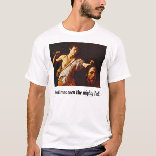 David met Goliath's hoofd T-shirt