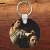 David met het hoofd van Goliath, Caravaggio Sleutelhanger (Voorkant)