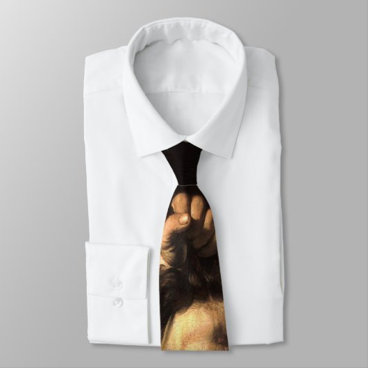 David met het hoofd van Goliath, Caravaggio Stropdas (Gebonden)