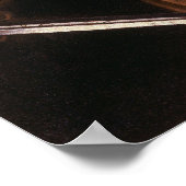 David met het hoofd van Goliath Poster (Hoek)