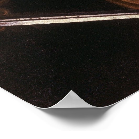 David met het hoofd van Goliath Poster (Hoek)