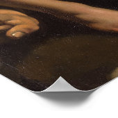 David met het hoofd van Goliath Poster (Hoek)