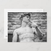 David (Michelangelo) Briefkaart (Voorkant / Achterkant)
