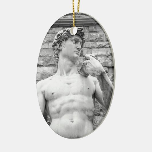 David (Michelangelo) Keramisch Ornament (Links)