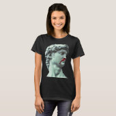 David Michelangelo Standbeeld Mannen s T-shirt (Voorkant volledig)