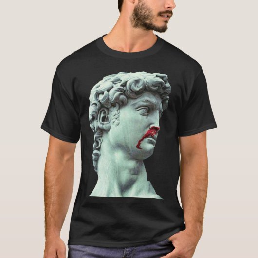 David Michelangelo Statue Men s T-shirt (Voorkant)