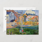 David-Mill in Pont-Aven door Gauguin Paul Briefkaart (Voorkant / Achterkant)