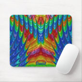 DAVID ~ Mooi 3D-patroon ~ Gepersonaliseerd ~ Muismat (Met muis)