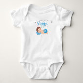 David my lil slugger t-shirt bodysuit (Voorkant)
