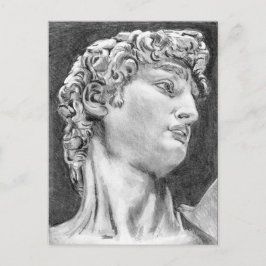 David na Michelangelo ... schets 2004 / 2005 Briefkaart