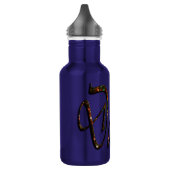 David Naam Logo, Waterfles (Links)