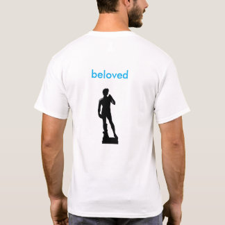 David (naam) T-shirt in het Hebreeuws met betekeni