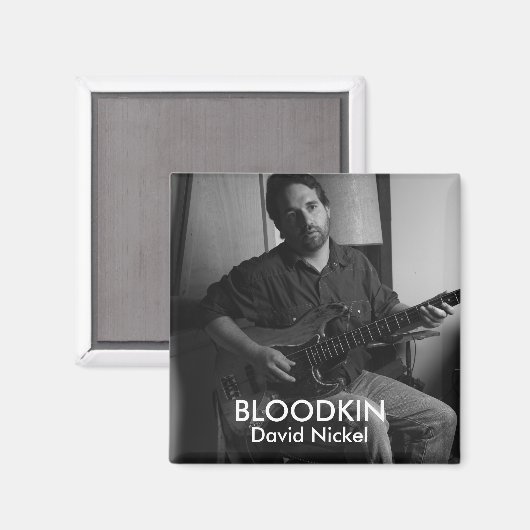 DAVID NICKEL MAGNET (Voorkant / Achterkant)