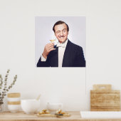 David Niven English Gent Poster (Keuken)