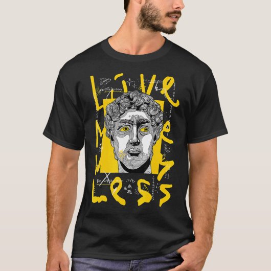 David of Michelangelo T-shirt (Voorkant)