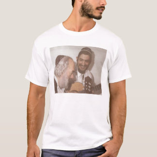 David Orbach en Rabbi Shlomo Carlebach T-shirt