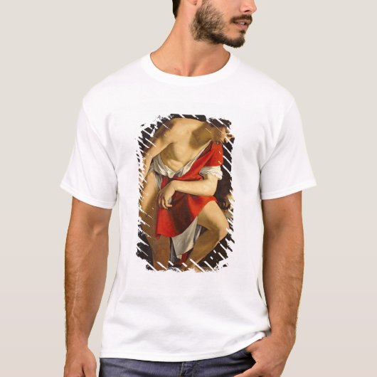 David overdenkt het hoofd van Goliath T-shirt (Voorkant)
