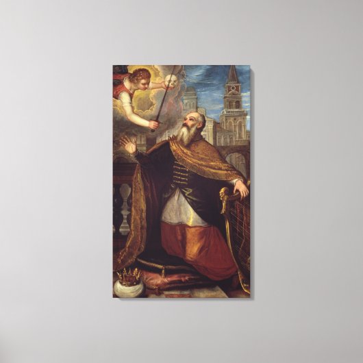 David (panel) canvas afdruk (Voorkant)