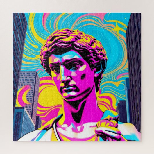 DAVID POP ART-5 LEGPUZZEL (Verticaal)