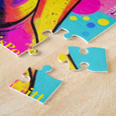 DAVID POP ART-9 LEGPUZZEL (Zijkant)