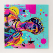 DAVID POP ART-9 LEGPUZZEL (Horizontaal)