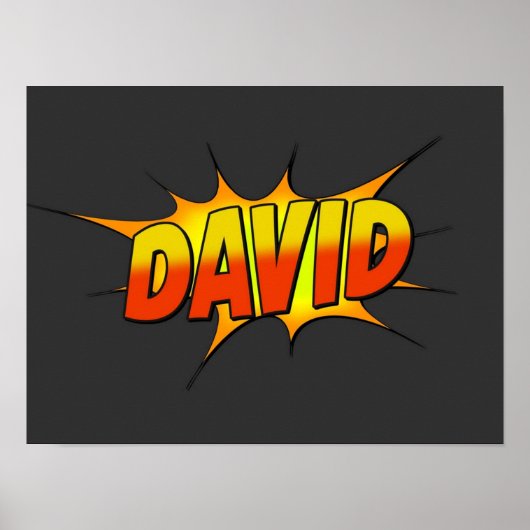 David Poster (Voorkant)