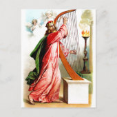 David prees god briefkaart (Voorkant)