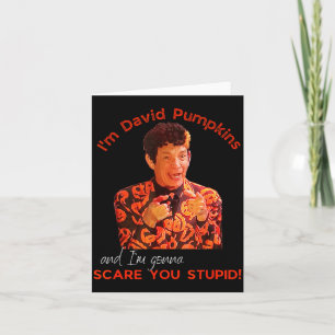 David Pumpkins E You Stud Grappige Halloween Manne Kaart